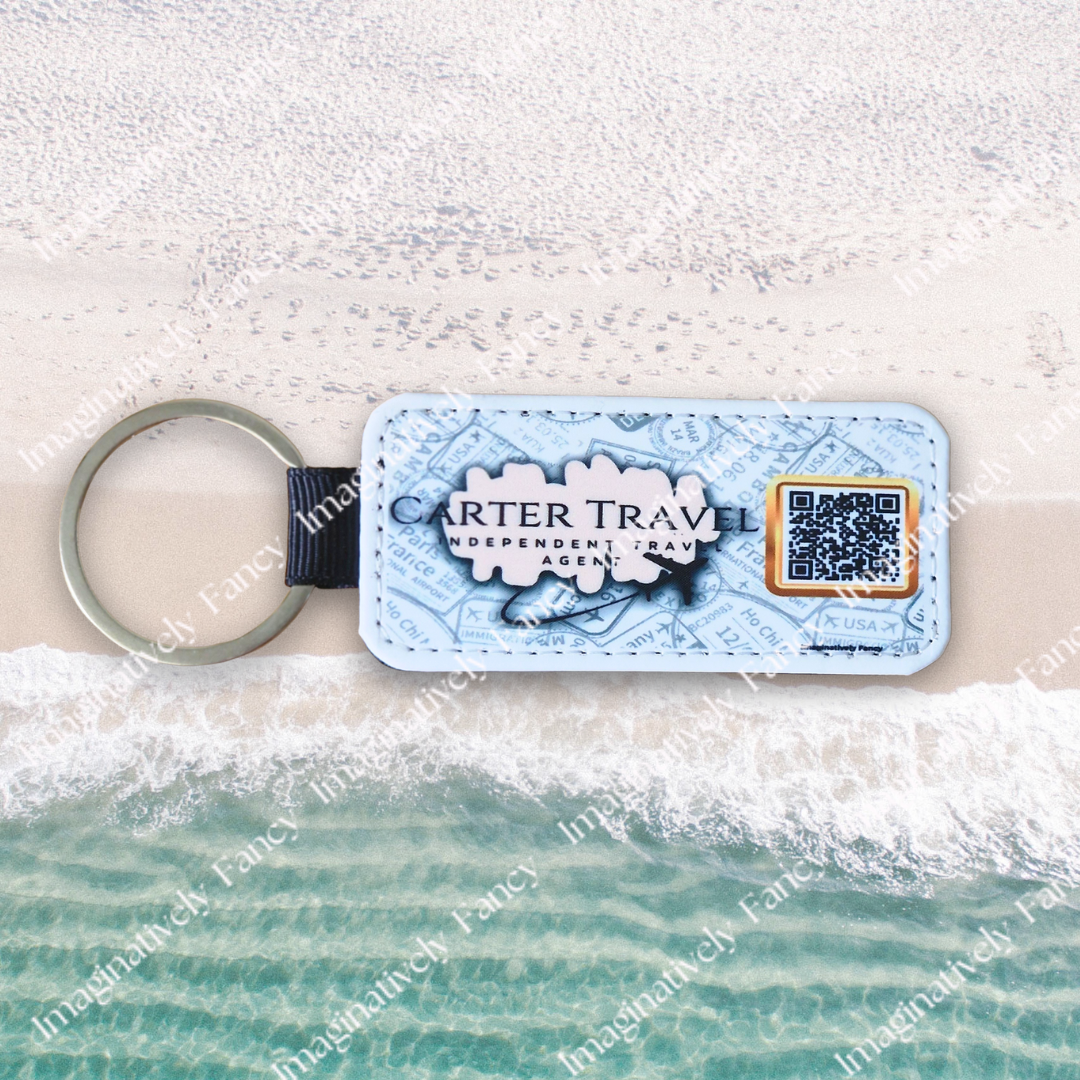 Connect & Carry – QR Business Keyring