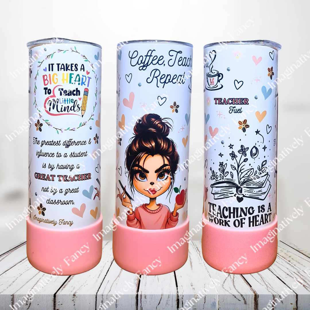 Coffee, Teach, Repeat Tumbler