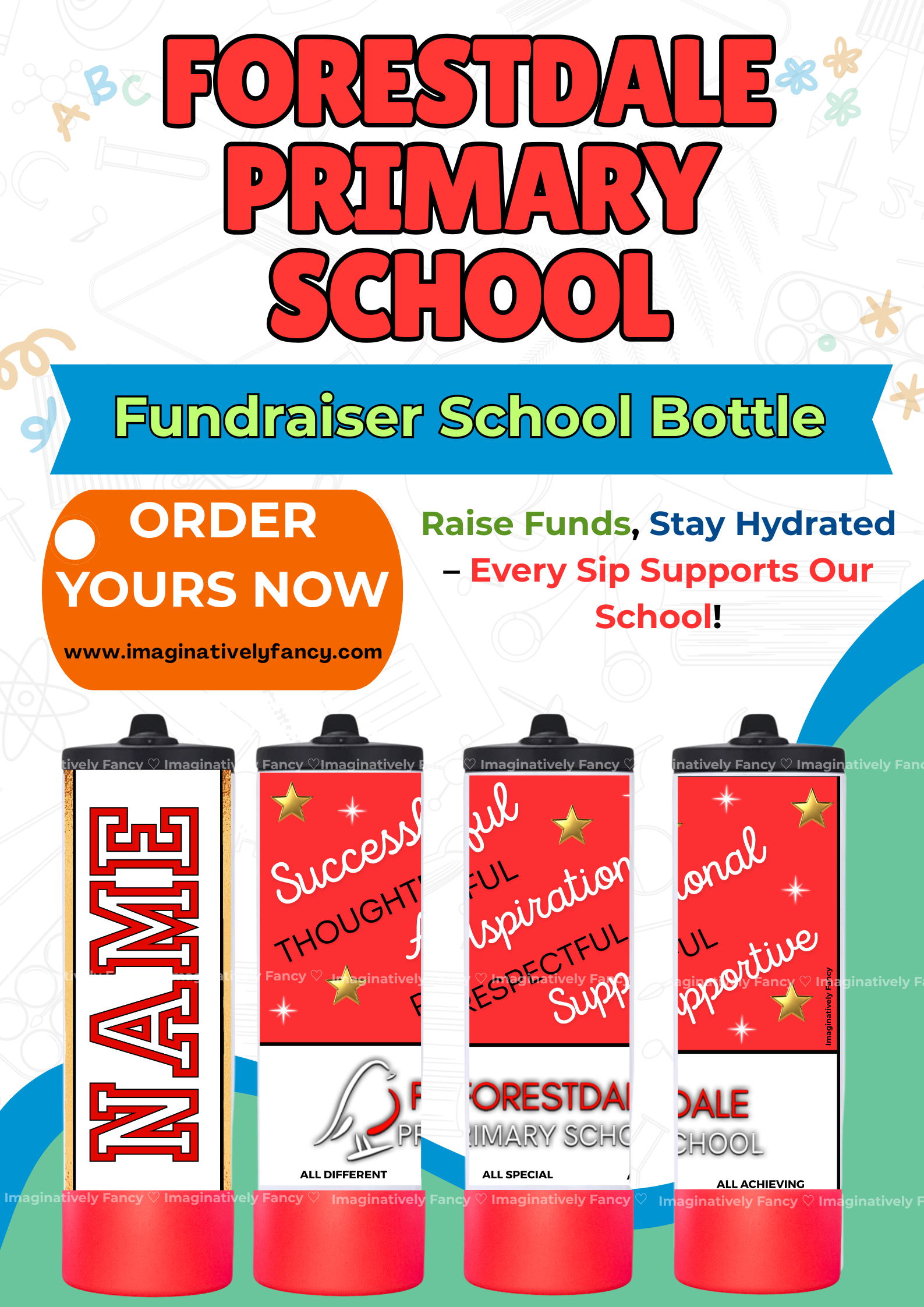 Forestdale Primary School fundraiser Bottle