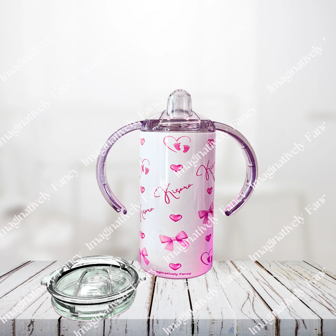 Pink Bow's - Pretty Little Sippers