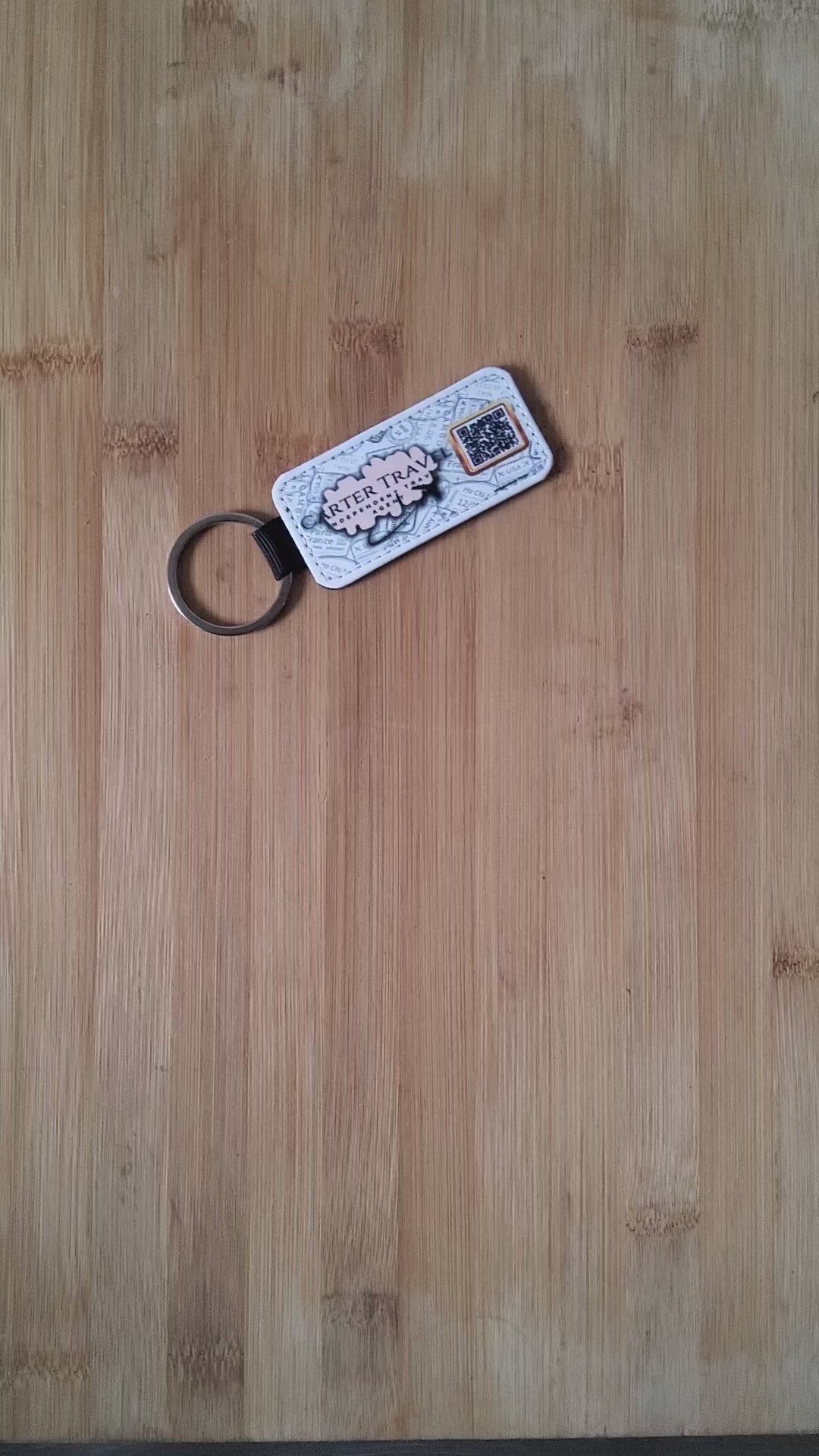 Connect & Carry – QR Business Keyring