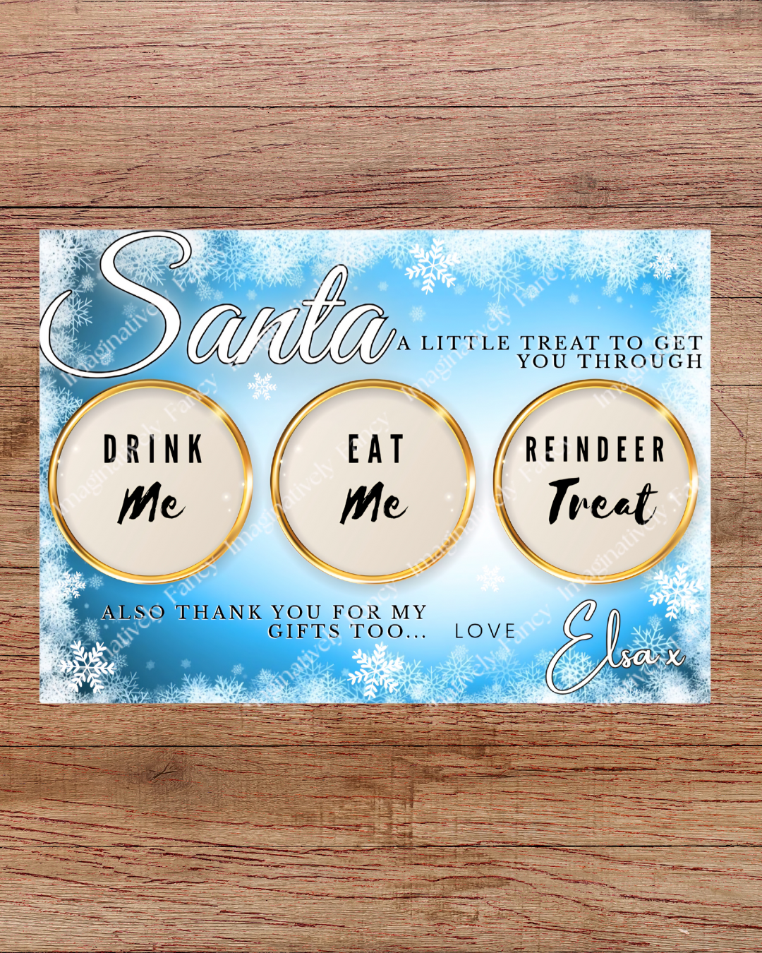 North Pole Pit Stop Board