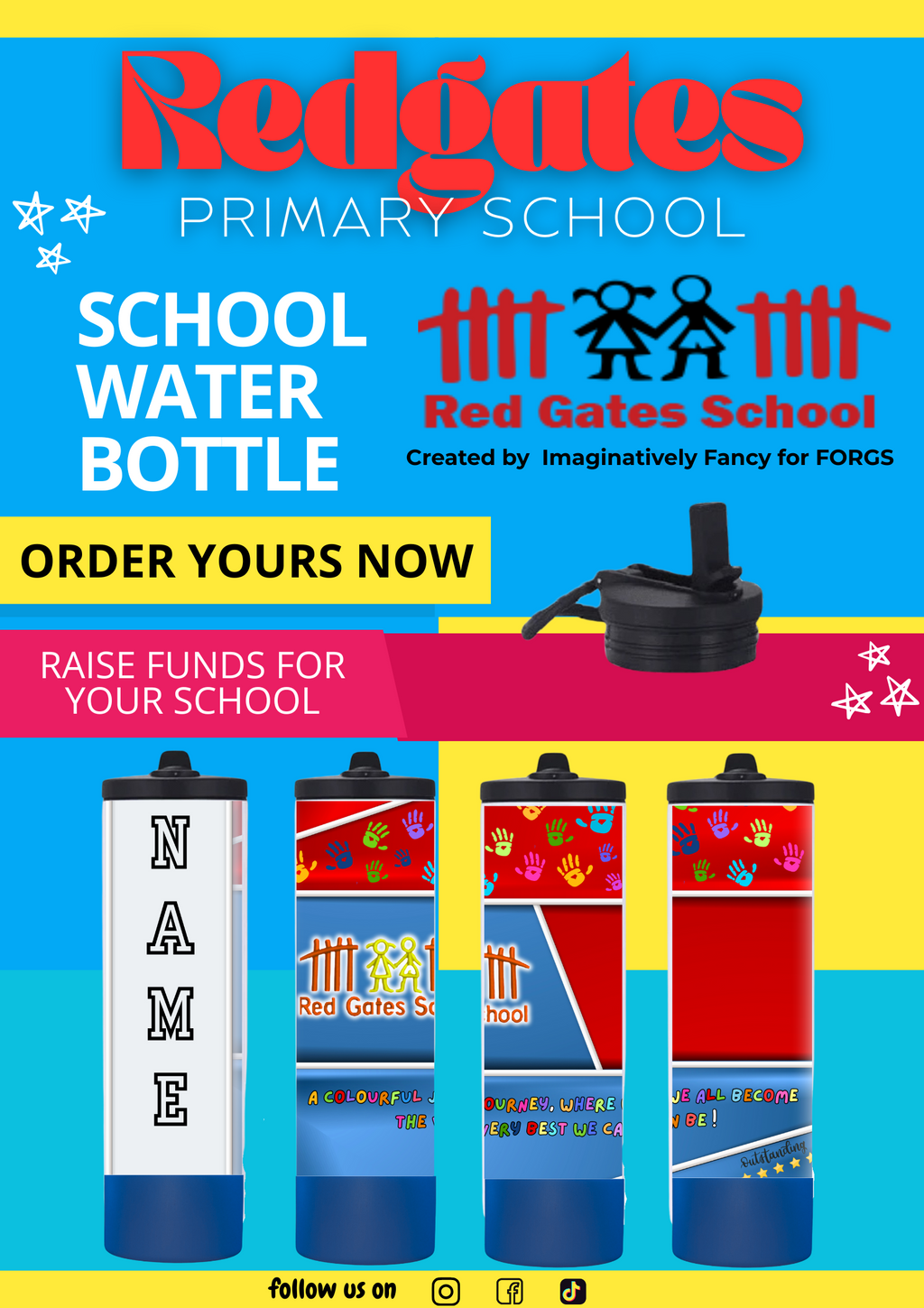 Red Gates Fundraiser Bottle